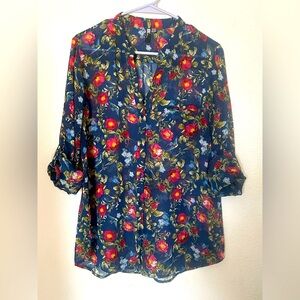 Kut from the kloth Floral Women's Boho Top size M